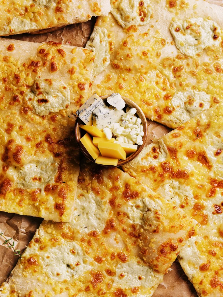 Cheese Paratha - Breads at BHARAT Bangkok