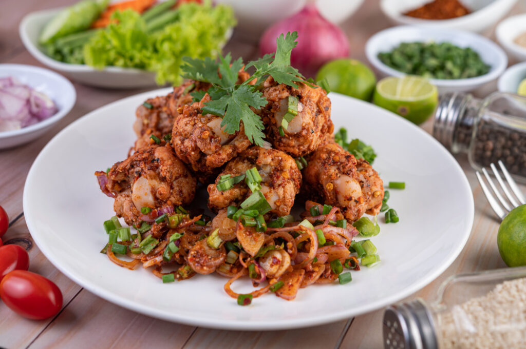 Chicken 65 - Non-Veg Starters at BHARAT Bangkok