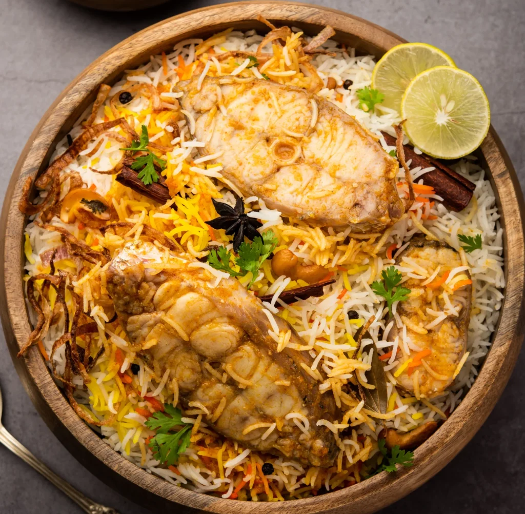 Fish Biryani - Rice & Biryani at BHARAT Bangkok