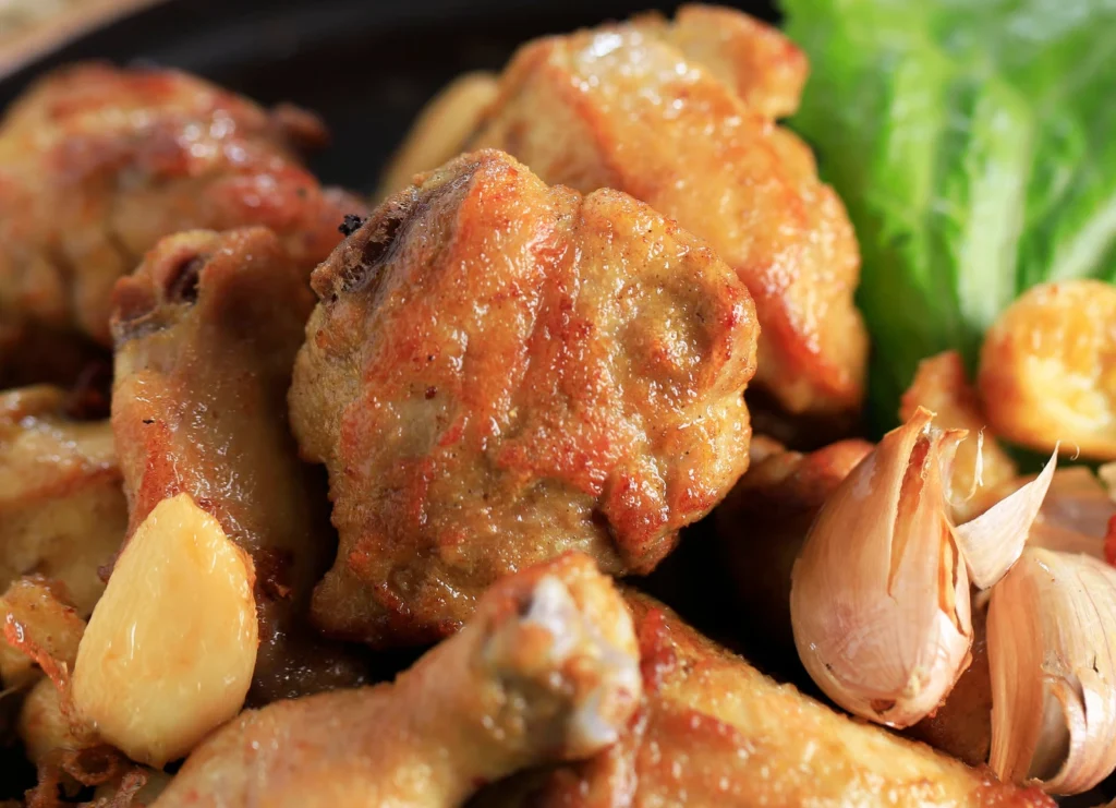Garlic Chicken - Chinese at BHARAT Bangkok
