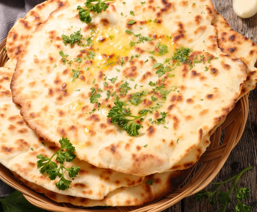 Garlic Naan - Breads at BHARAT Bangkok