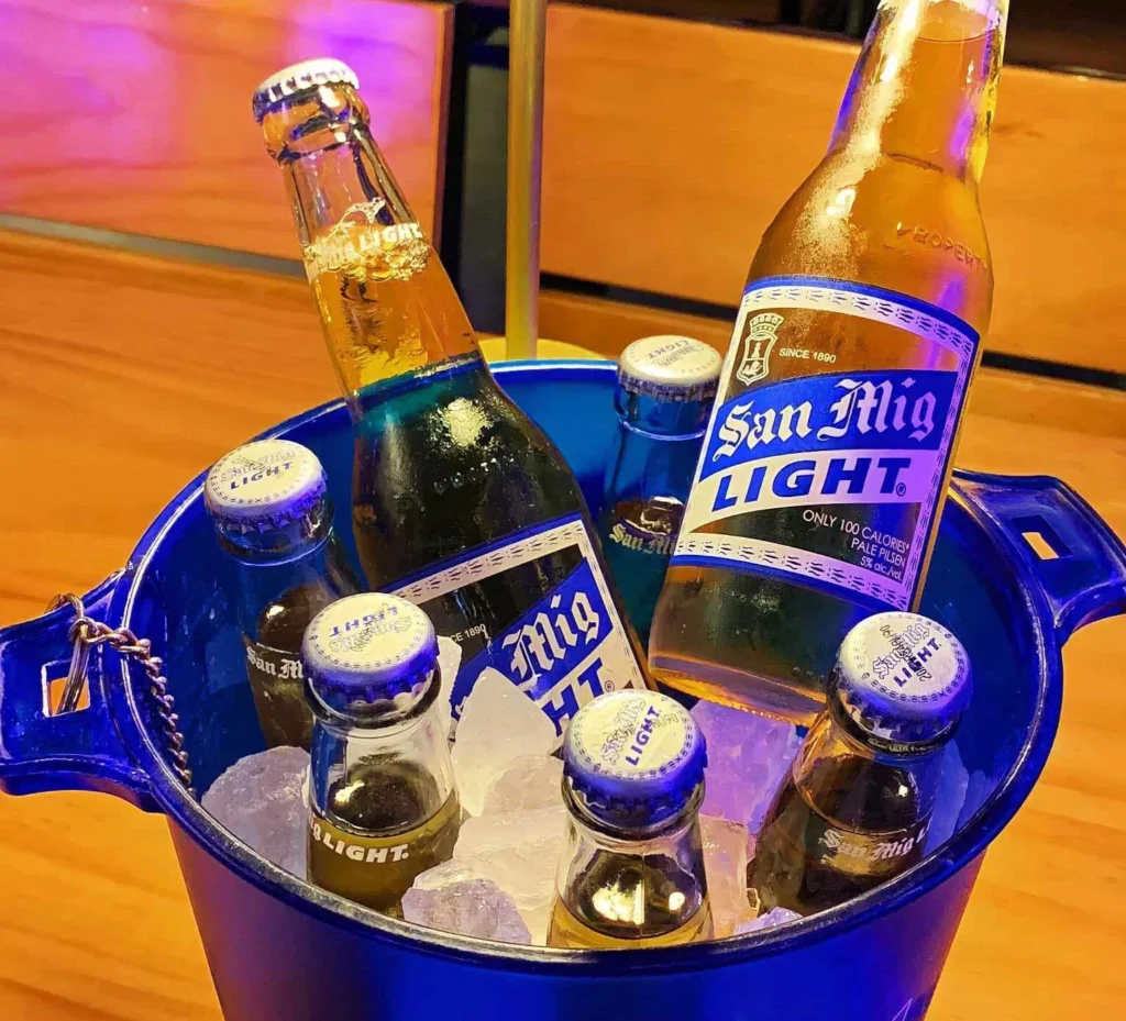 San Mig Light (Small) at BHARAT Bangkok