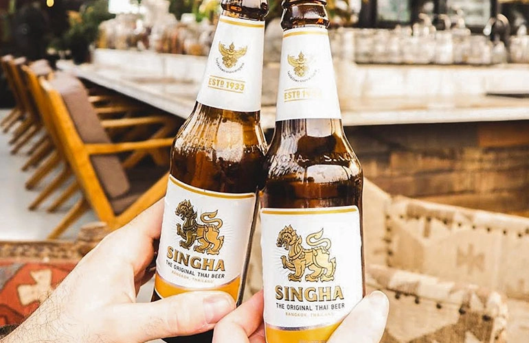 Singha (Small) at BHARAT Bangkok