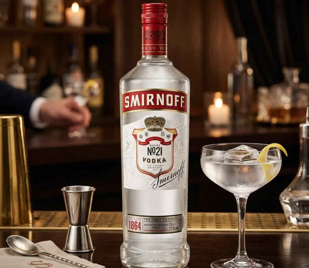 Smirnoff Vodka - Spirits at BHARAT Bangkok