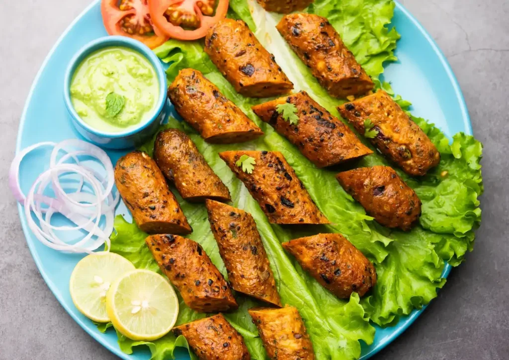 Veg Seekh Kabab - Veg Starters at BHARAT Bangkok